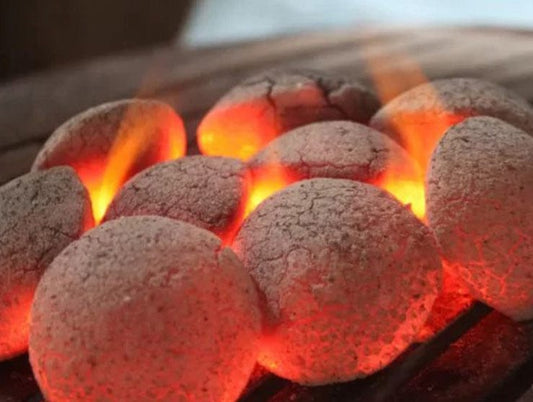 BIOAK hazelnut shell charcoal briquettes, 4 kg